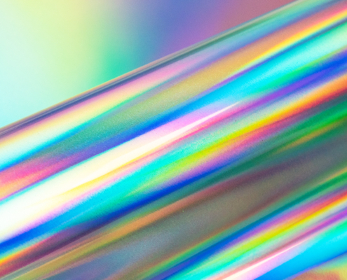 Pie de Vinil Textil Siser Rainbow Holographic 20 pulgadas